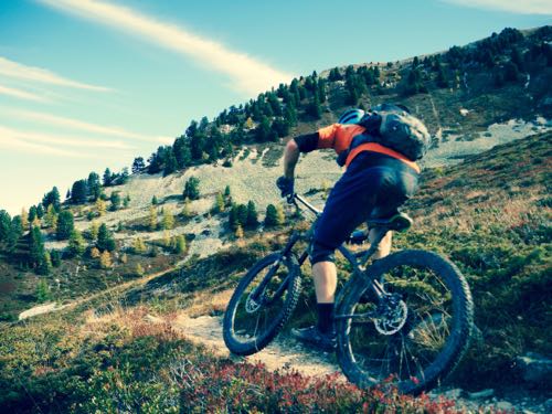 mountain bike holidays alps